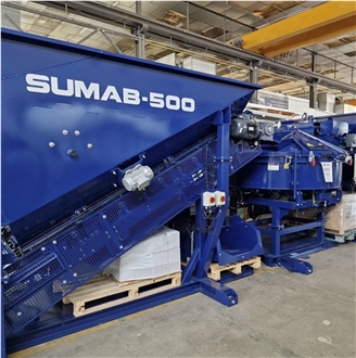 Mobile Concrete Batching Plant SUMAB 500 (4AG)