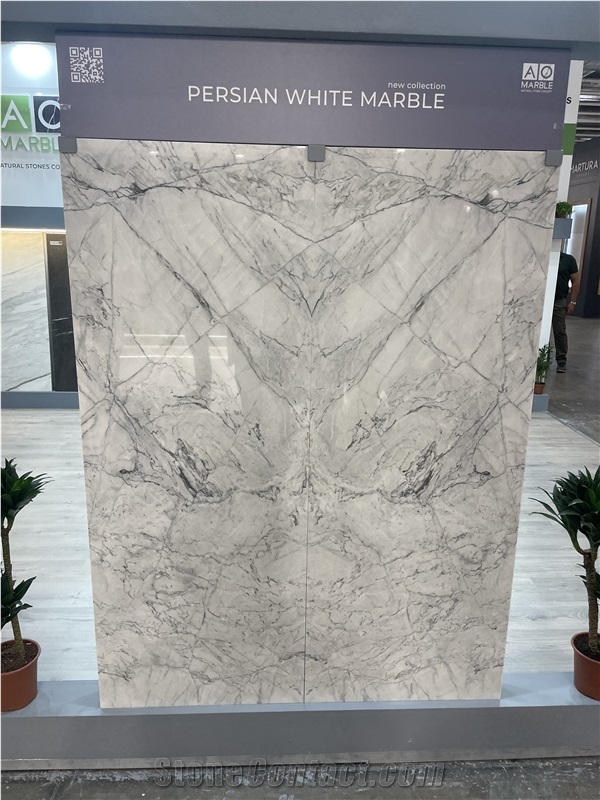 Persian White Marble Slabs