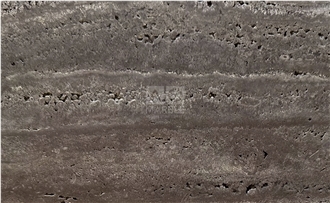 Silver Titanium Medium Travertine Slabs
