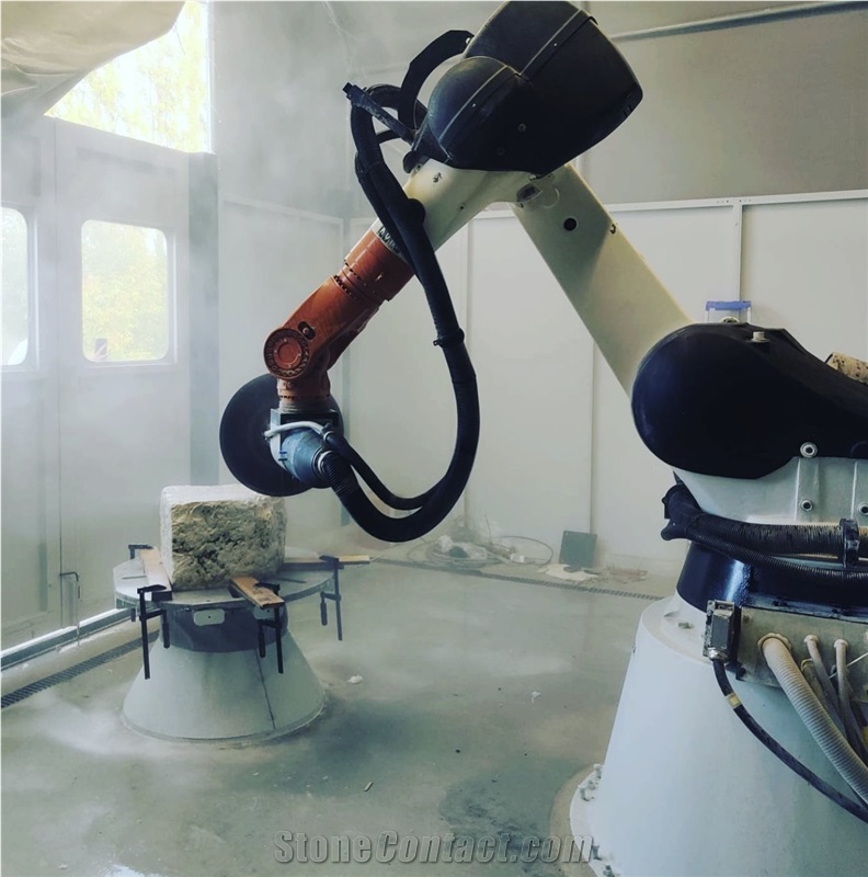Robotic Integration - Robotic Carving Machine - Bespoke Robotic Systems