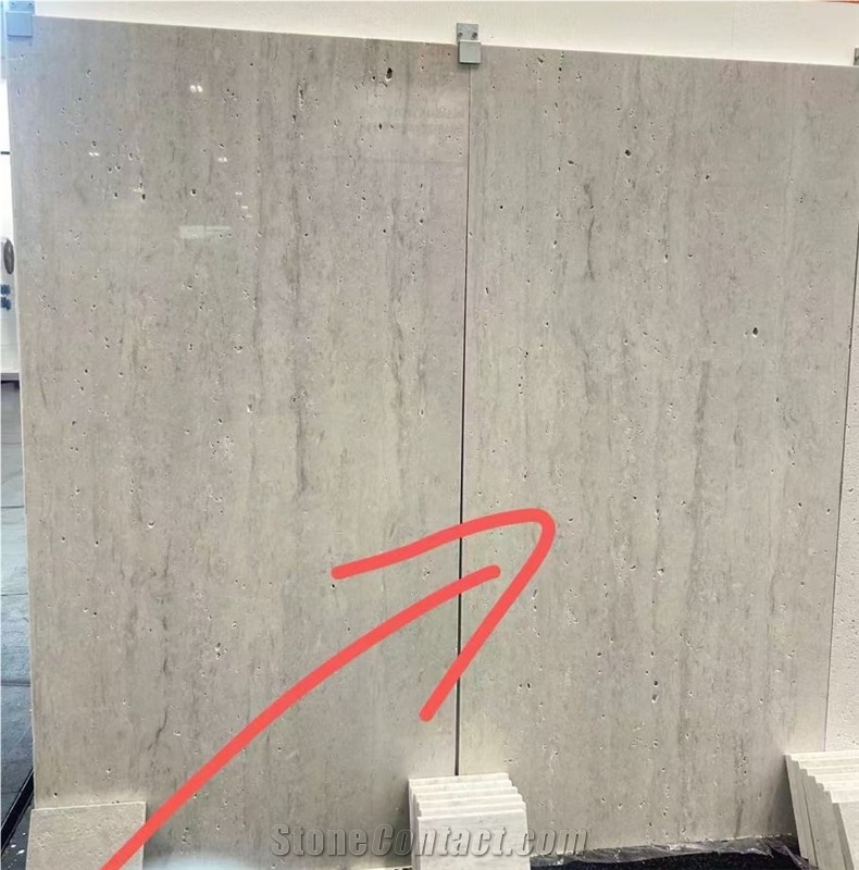 White Travertine, Travertino