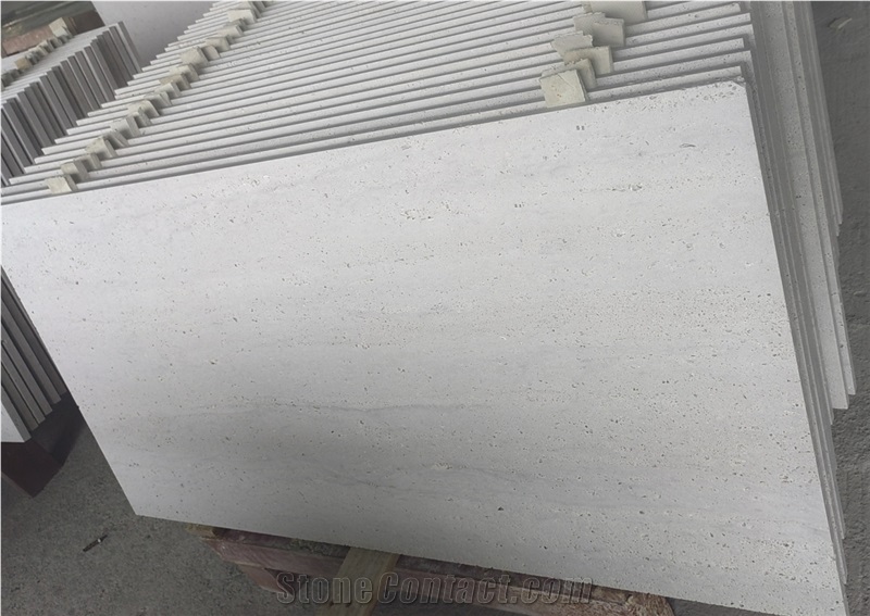White Travertine, Travertino