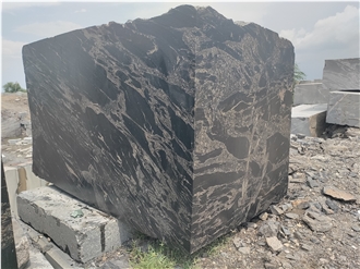 Titanium Gold Granite Blocks