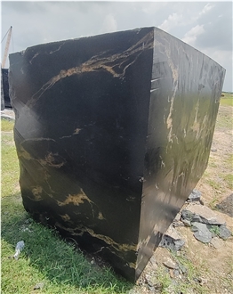 Titanium Gold Granite Blocks