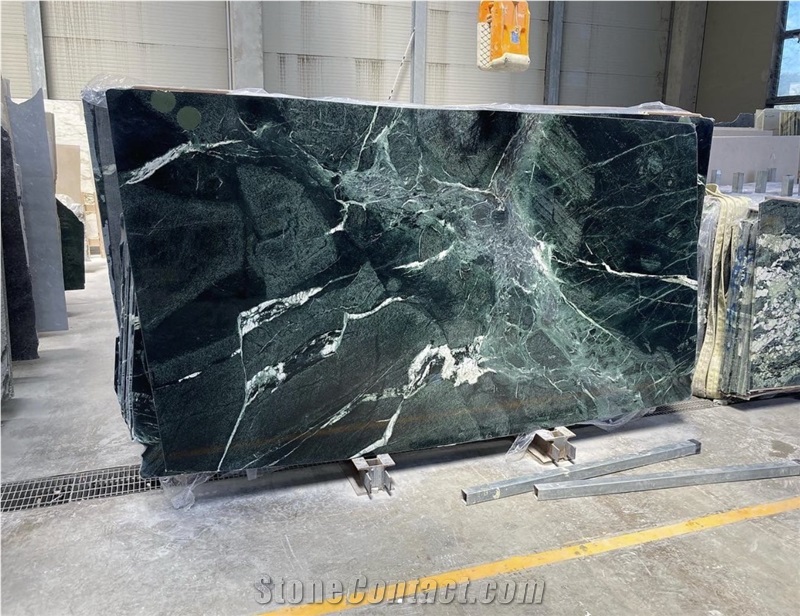 Verde Alpi Marble Polished, Honed, And Leathered Slabs
