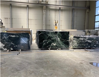 Verde Alpi Marble Polished, Honed, And Leathered Slabs
