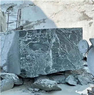 Verde Issogne Marble Blocks