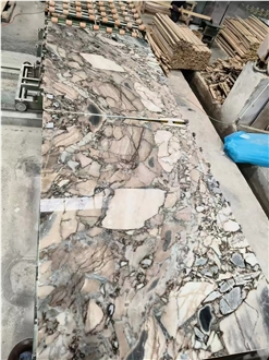 Lilac Natural Stone Bulgari White Marble Polished Slab Tiles