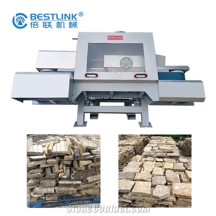 30HP 60HP Thin Stone Veneer Saw Strip Cutting Machine