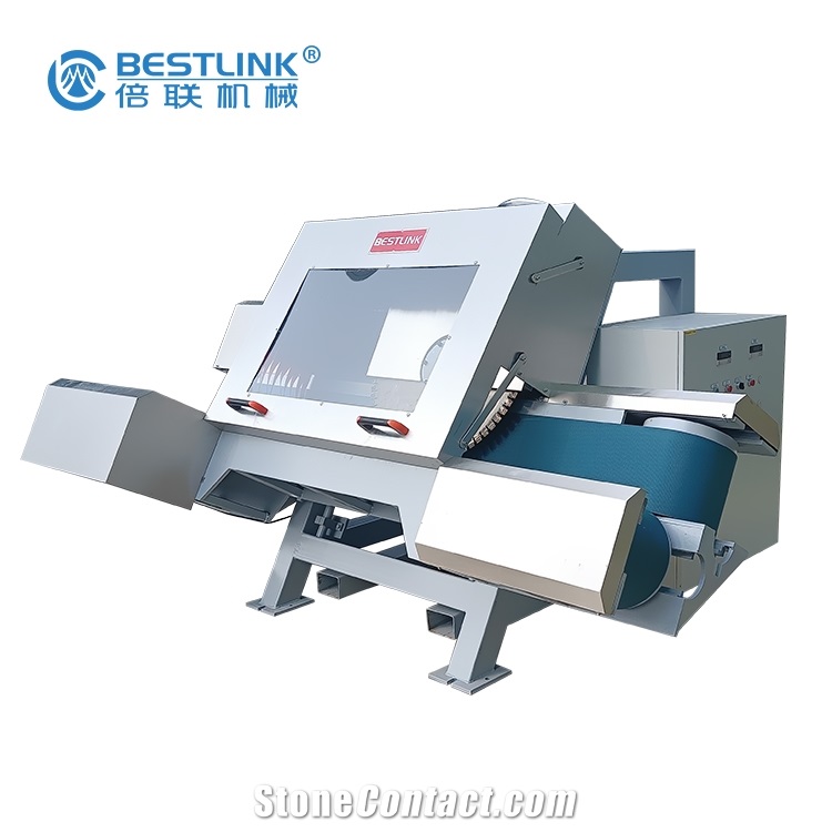 30HP 60HP Thin Stone Veneer Saw Strip Cutting Machine