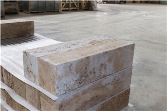 Beige Travertine Curbstone