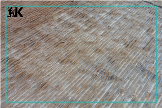 Gohare Limestone Cut To Size Chisel Surface Tiles