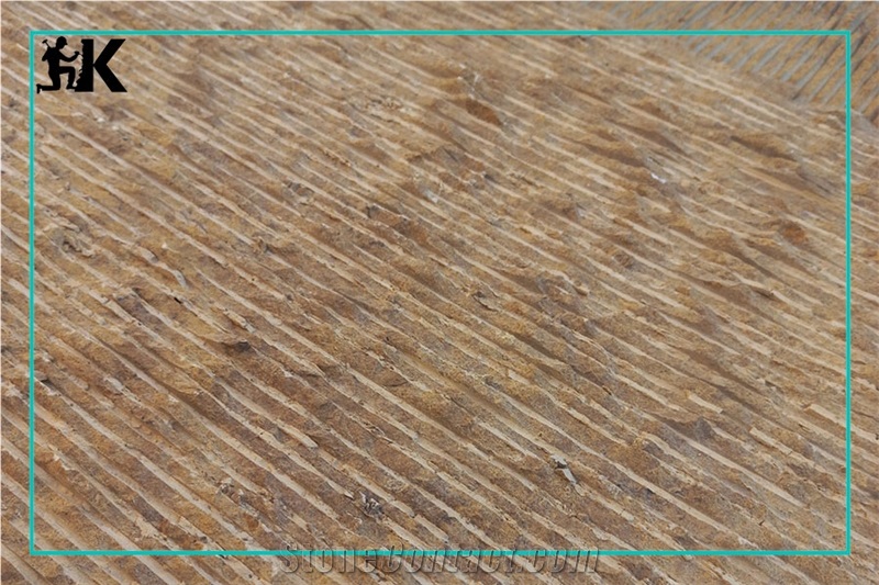 Gohare Limestone Cut To Size Chisel Surface Tiles