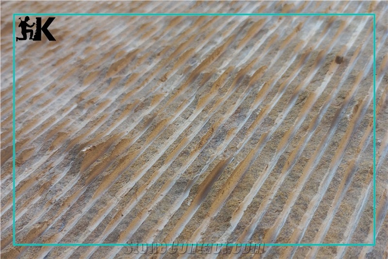Gohare Limestone Cut To Size Chisel Surface Tiles