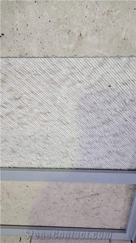 Gohare Limestone Cut To Size Chisel Surface Tiles