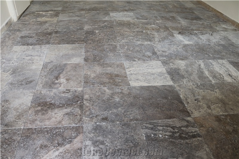Persian Silver Travertine Tiles
