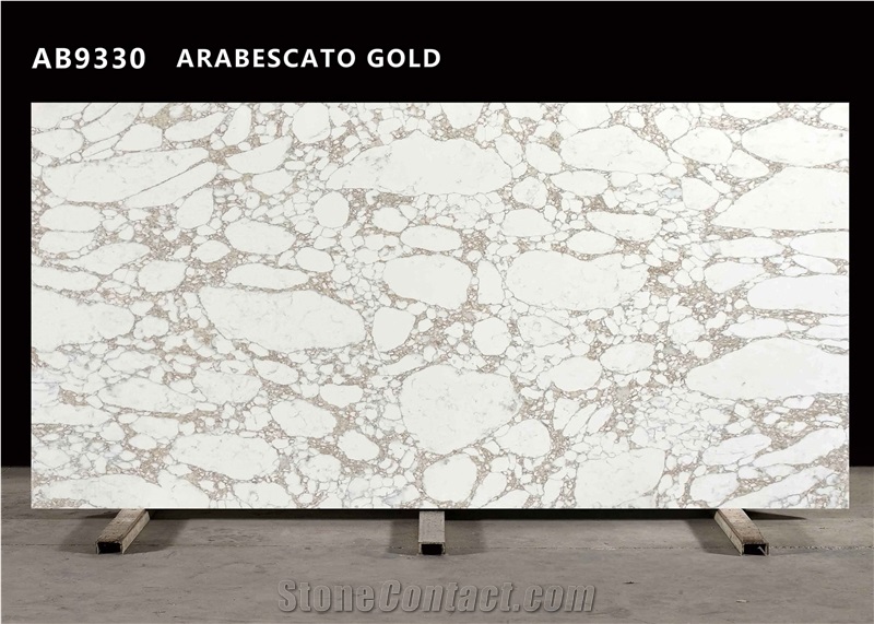AB9330 ARABESCATO GOLD Quartz Slabs