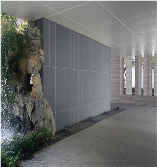 Dark Volcanic Rock Sintered Stone Slabs 1200*600Mm