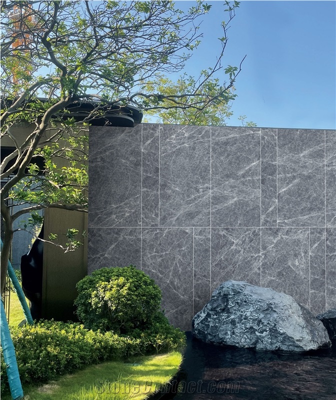 Hermes Grey-2 Sintered Stone Slabs 1200*600Mm