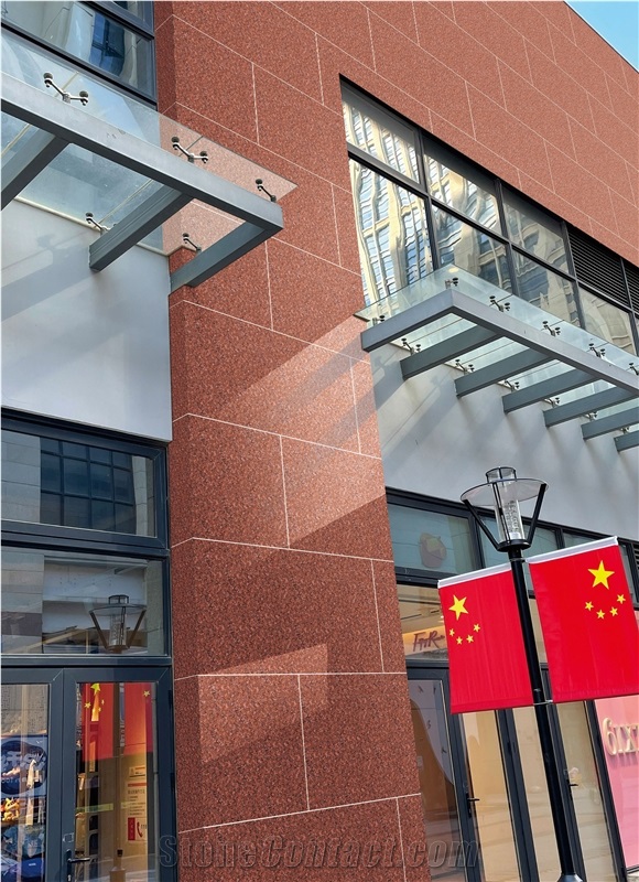 Imperial Red Sintered Stone Slabs 1200*600Mm