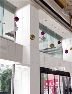 Pure White Sintered Stone Slabs 1200*600Mm