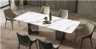 ST015T CALACATTA GOLD  Printed Quartz Slabs