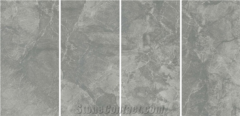 Toronto Gray Sintered Stone Slabs 1200*600Mm