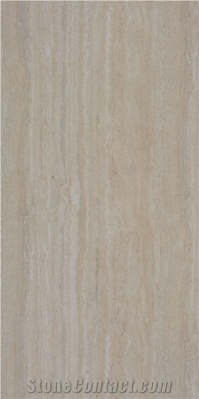 Yellow Travertine Sintered Stone Slabs 1200*600Mm