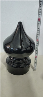Black Flower Vase Monumental Vase