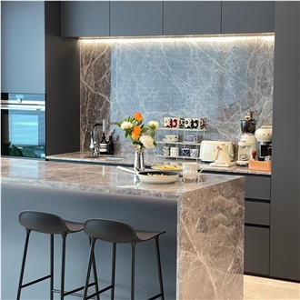 Hermes Grey Marble Slabs
