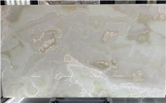 Light Green Onyx Slabs