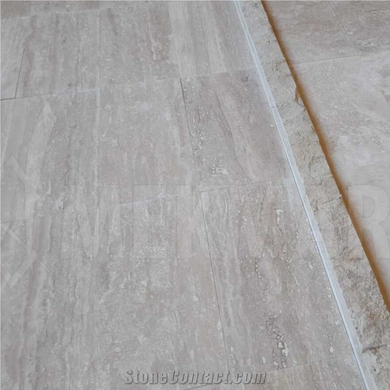 Mina Rustic Vein Cut Travertin Tiles