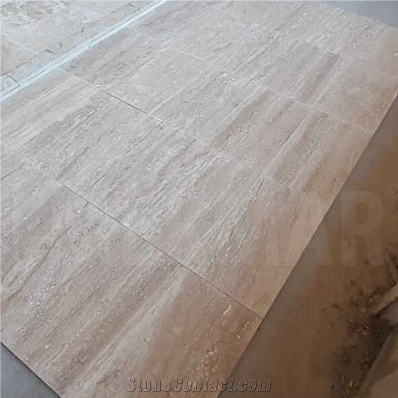 Mina Rustic Vein Cut Travertin Tiles