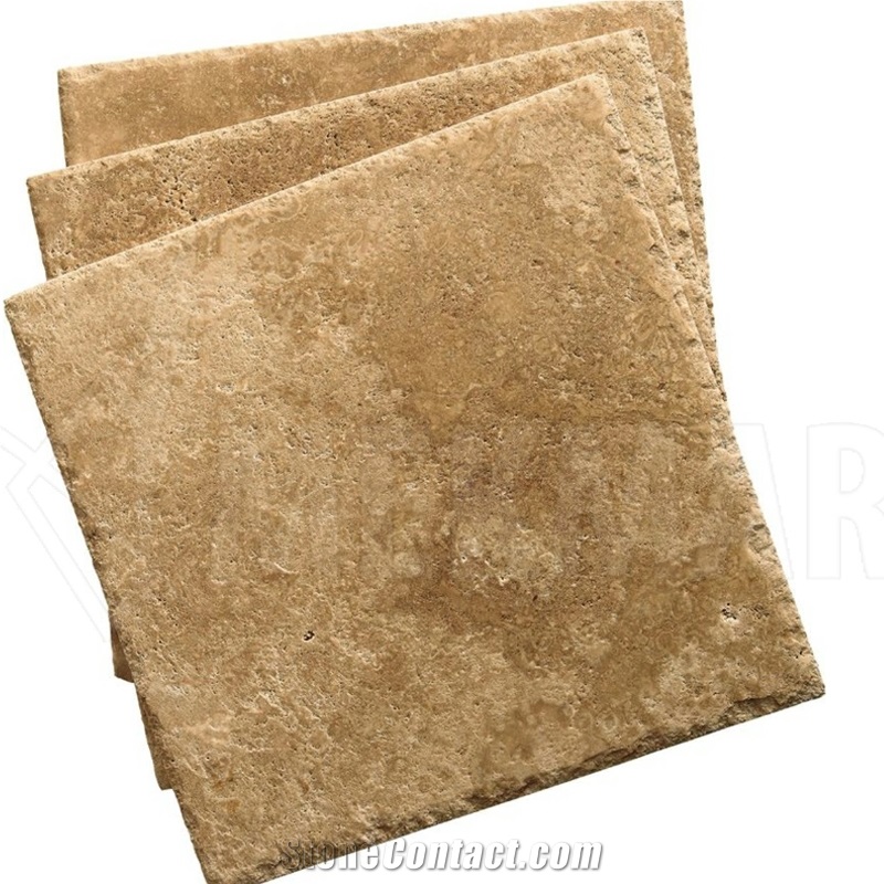 Noce Travertine French Pattern Tiles
