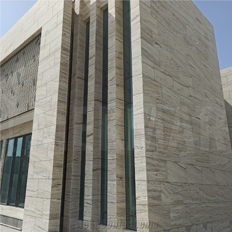 Pablo Vein Cut Travertine Tiles (Picasso/Leonardo)
