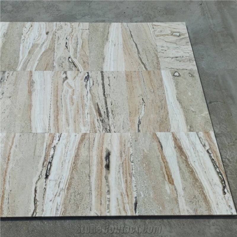 Pablo Vein Cut Travertine Tiles (Picasso/Leonardo)