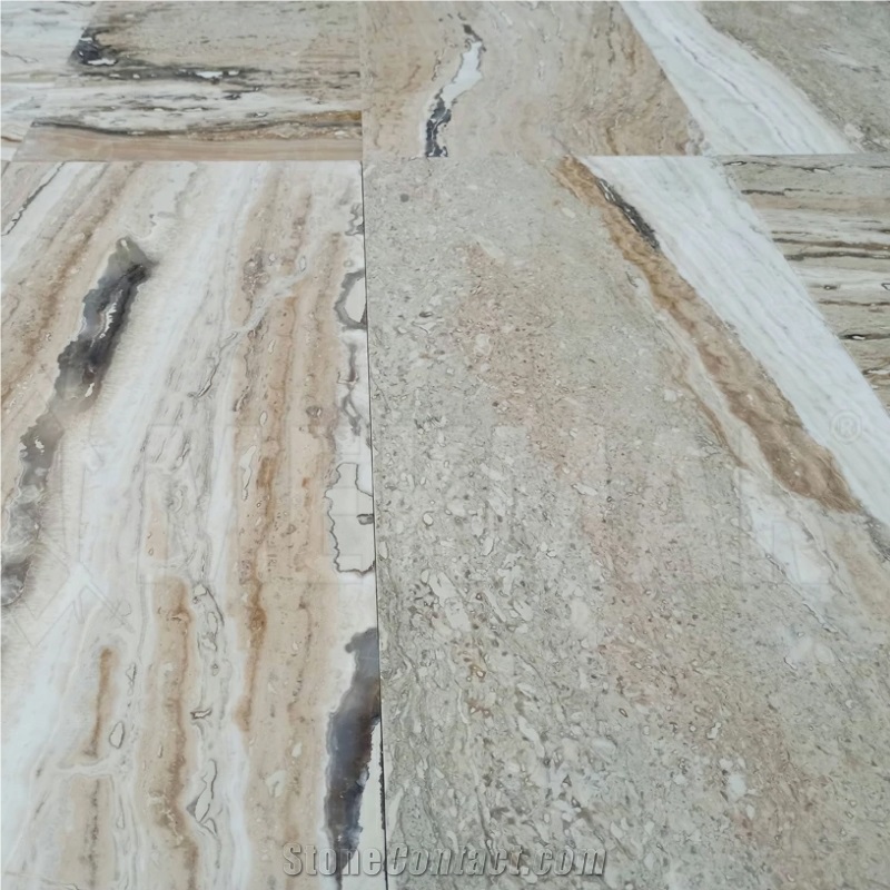 Pablo Vein Cut Travertine Tiles (Picasso/Leonardo)