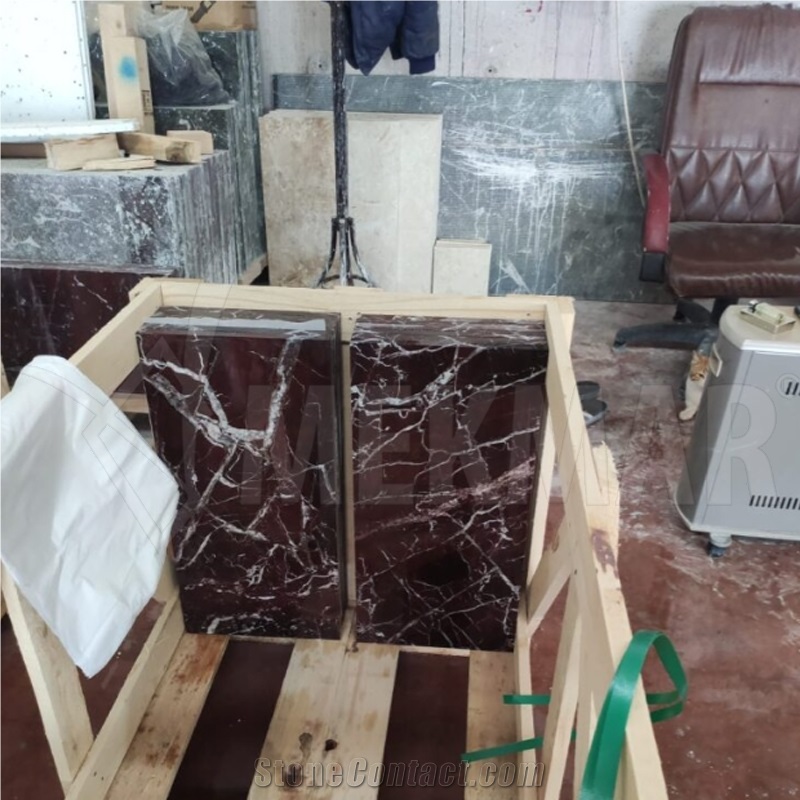 Rosso Levanto Marble Tiles