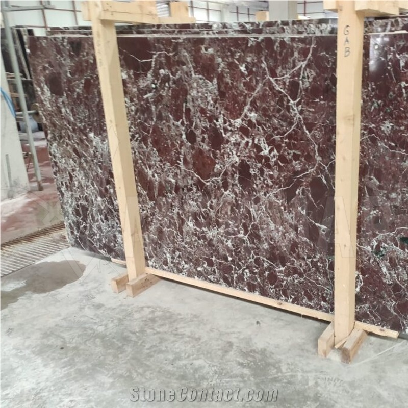 Rosso Levanto Marble Tiles