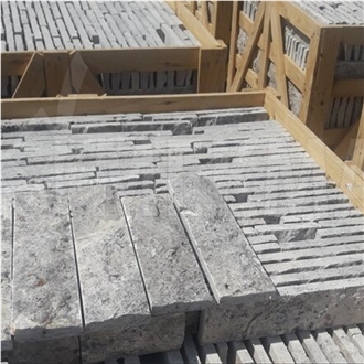 Silver Splitface Travertine Wall Tiles