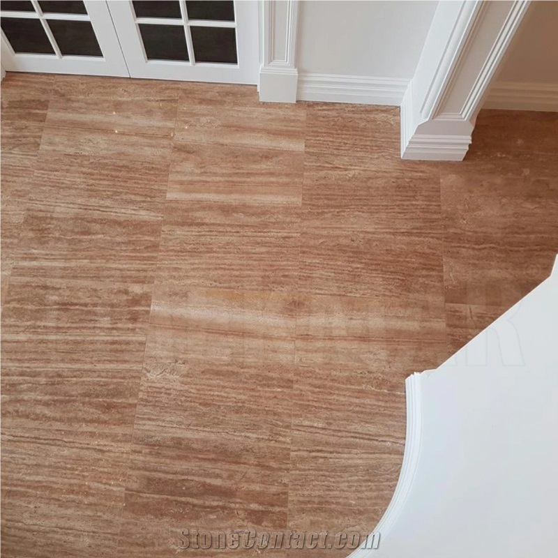 Walnut Vein Cut Travertine  Tiles