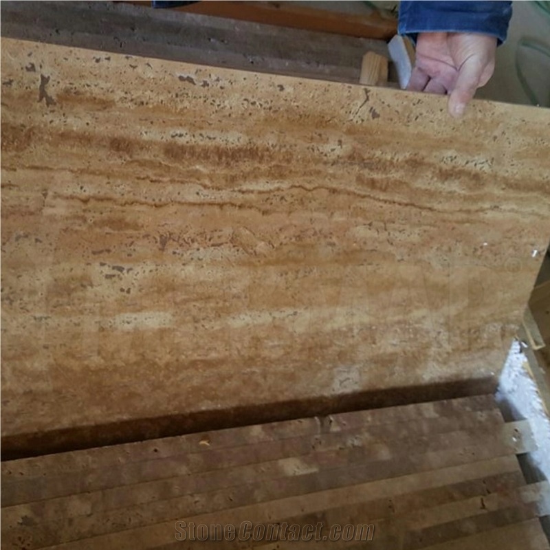 Walnut Vein Cut Travertine  Tiles