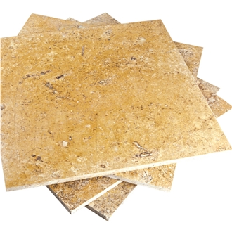 Yellow Gold Travertine Tiles