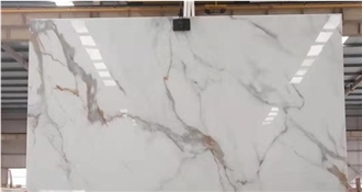 Artificial Slabs Calacatta Gold Quartz Slabs