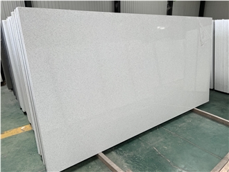 Background Big Stone Slabs Crystal White Quartz Slabs