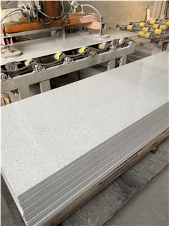 Background Big Stone Slabs Crystal White Quartz Slabs