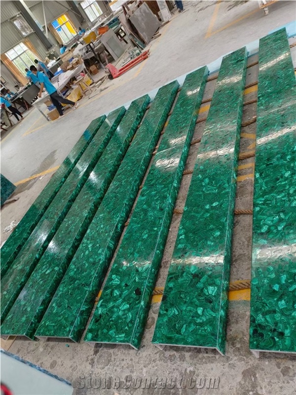 Green Semiprecious Stone Slab  Semiprecious Stone Tiles