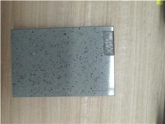 High Quality Crystal Grey Artificial Stone Slabs High Quality Crystal Grey Artificial Stone Slabs