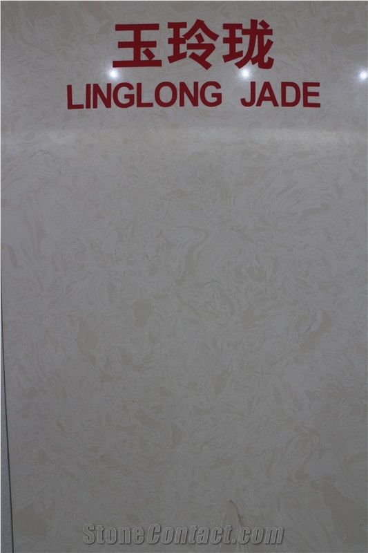 Linglong Jade Engineered Artificial Stone Slabs