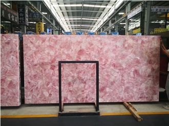 Luxury Shining Green Semiprecious Stone Tiles For Hotel